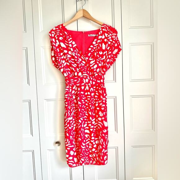 Eliza J dolman sleeve wrap tie dress Size 4 - Picture 2 of 11